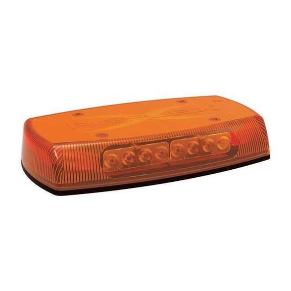 Ecco Mini Lightbar, Amber, Permanent, 20 Heads 5590A