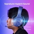 thumbnail image 4 of Refurbished HyperX Cloud Jet Dual Wireless Gaming Headset, 40mm Drivers, 2.4GHz RF and Bluetooth 5.3, Black, AJ0T1AA, 4 of 7
