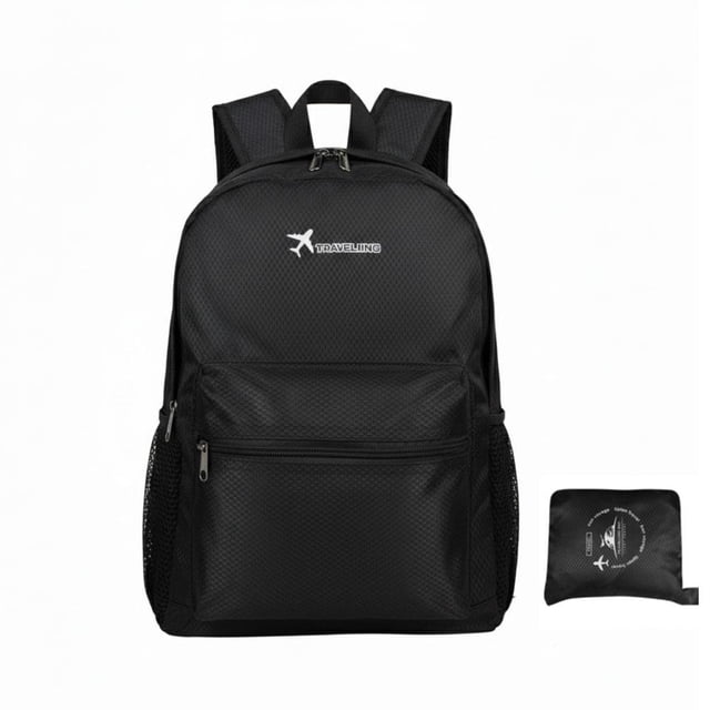 Agiufgs Large Hiking Backpack, 25L Capacity & Foldable Design, for Day Trips & Outdoor Adventures