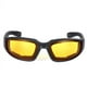 thumbnail image 2 of 2 pares de gafas Choppers con montura acolchada, bloque de lentes ahumados de color amarillo claro, punto de actividad al aire libre, 2 of 4