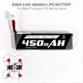 thumbnail image 5 of 2 Pcs EMAX HV 4.35V 450mAh Batterie Lipo, 5 of 5