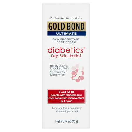 GOLD BOND® Ultimate Diabetics' Dry Skin Relief Foot Cream (Best Foot Lotion For Diabetics)