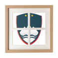 thumbnail image 1 of Eslovenia emblema nacional país Pantalla de escritorio de pared de marco 4 aperturas, 1 of 4