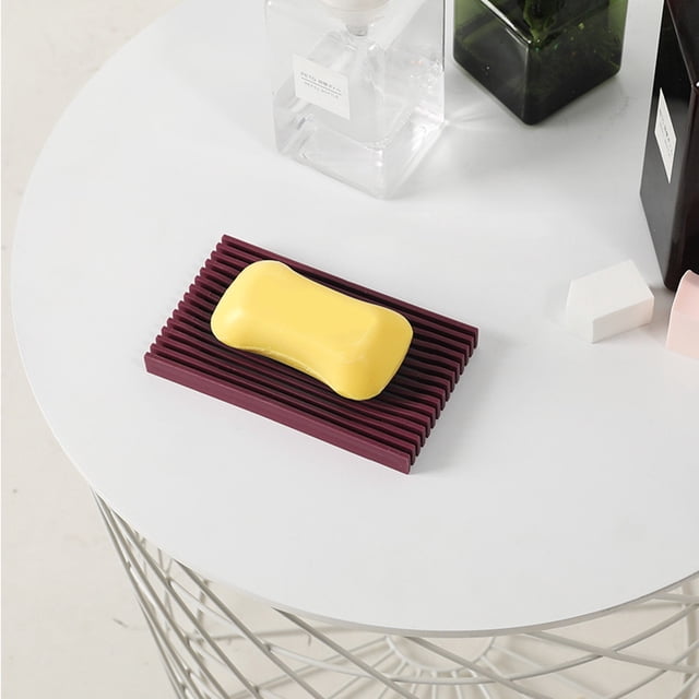 Soap Box Soap Bar Holder Soap Self Drain Dish For Bathroom Shower Vanity Sink