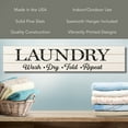 thumbnail image 3 of Highland Home Laundry Rules Indoor/Outdoor Pallet Wood Sign, 3 of 7
