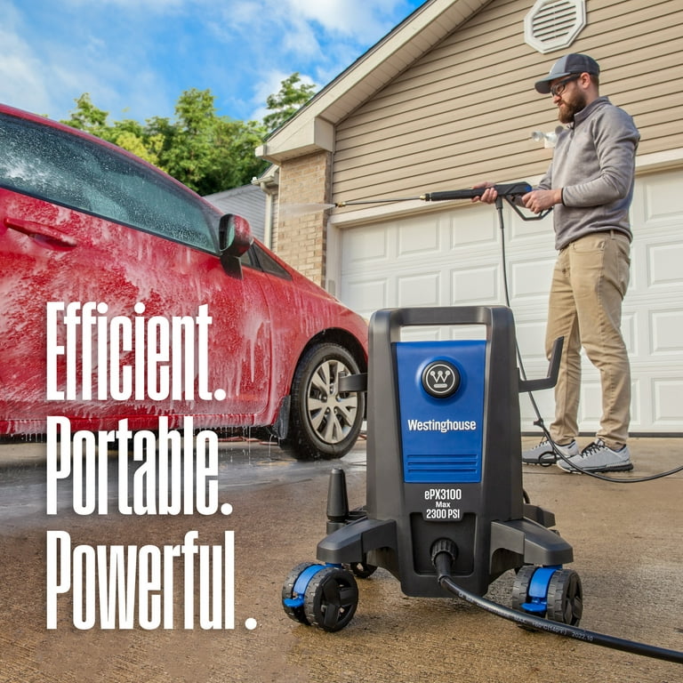 Westinghouse 2300 Max PSI Electric Pressure Washer, 1.76-GPM, Soap Tank, 5  Nozzles 