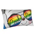 thumbnail image 2 of Bingfone Panda with Sun glasses Printed Pillowcase 20x36 inches - Standard Pillow Cases with Envelope Closure,Gifts for Women Men, 2 of 9