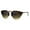 tortoise brown, variant on Mens Retro Half Horn Rim Hipster Elegant Designer Nerdy Sunglasses Black Green