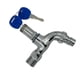 thumbnail image 3 of Grifo antirrobo con rosca macho de 1/2", interruptor giratorio de metal, grifo de aleación para cocina, jardín exterior, con llave de seguridad., 3 of 4