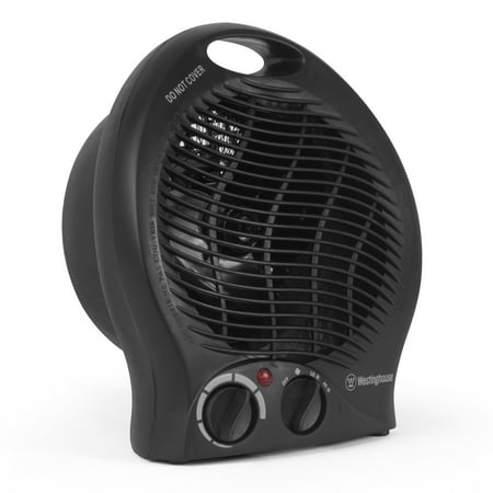 - Westinghouse 1500 Watt 120V Portable Desktop Fan Space Heater, Black | WHD101B