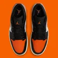 thumbnail image 3 of N I-K-E A i r-Jor-dan 1 Low Shattered Backboard Orange 553558-081 Men's 8.5 NEW, 3 of 5