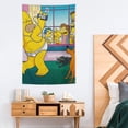 thumbnail image 4 of Simpsons Tapestry Wall Hanging Blanket Soft Tablecloth Wall Hanging Tapestries Home Decor Posters for Home Dormitory, 4 of 8
