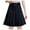 #Black, variant on Xixinqiwan Women's Plus Size Skirt,Mini Skirts for Women Elastic Removable Peach Heart Belt Pleated Skirt High-Waisted With Lining Bustle Skorts
