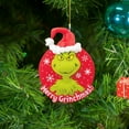 2024 Cute Grlnch Christmas Tree Decorations, Acrylic Cute Funny Green ...