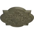 thumbnail image 3 of 31 1/4"OD x 2"P Bonetti Ceiling Medallion (Fits Canopies up to 7 3/8"), Hand-Painted Painted Turtle, 3 of 6
