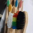 thumbnail image 3 of 10pcs/set Natural Bamboo Toothbrush Soft Bamboo Toothbrush With Bristles, 3 of 5