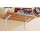 thumbnail image 2 of 2 Unids / Set Soporte de Estante Triangur de Hierro Grueso, Soporte Montado en Pared, Soporte en ángulo a Prueba de Herrumbre S Baoblaze Soporte de estante de pared, 2 of 8