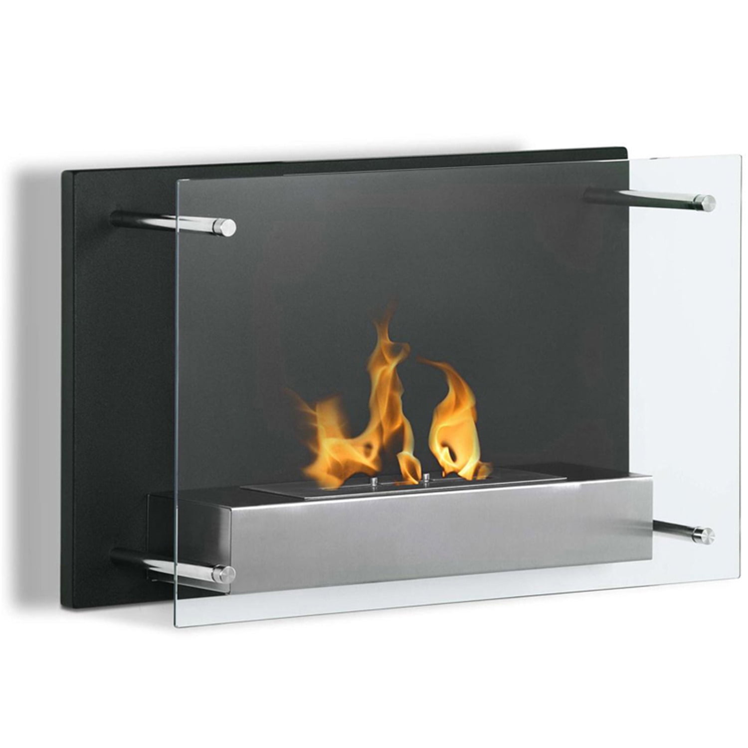 Regal Flame Elite Milan Ventless Bio Ethanol Wall Mounted Fireplace