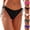 Black, variant on Womens Solid Color Bikini Set Triangle Top Design Stretchy Fabric Relaxed Silhouette for Cruise Wear White S