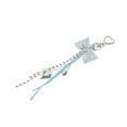 thumbnail image 5 of Unique Bargains 1 Pc Handbag Charms Keychains Fashionable Bow Heart Bag Accessories Light Blue, 5 of 5
