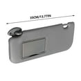 thumbnail image 3 of uvwlwu Universal Fit Sun Visor Extender Sunshade for Car Windshield Sun and Glare Reduction(A), 3 of 4