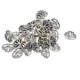 thumbnail image 2 of 30 piezas de abalorios de metal plateado , espaciadoras de flores de loto para pendientes de , manualidades DIY, 2 of 8