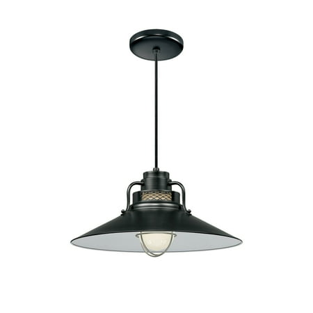 

Millennium Lighting Cord Hung Railroad Shade Satin Black
