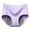 Purple, variant on 3 Pack Period Underwear for Women Heavy Flow Leakproof Cotton Panties Postpartum Menstrual Briefs