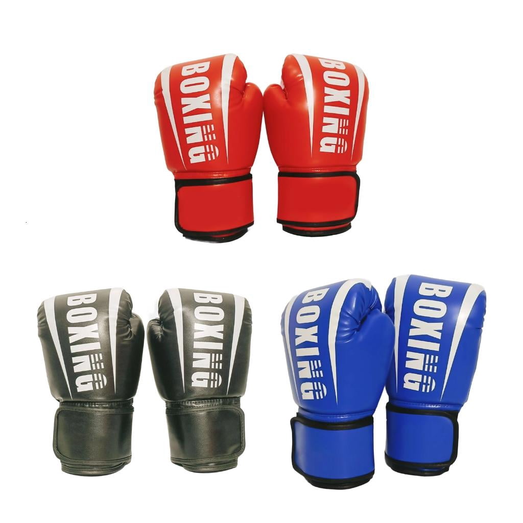 Yihuala Shockproof Boxing Gloves Reinforced Wrist Stabilization Professional PU Gloves For Adults