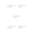 thumbnail image 2 of Qarigey Gafas de ojo de gato Retro Anti luz azul para mujer, gafas transparentes de lectura por ordenador, gafas de marco grande de lujo para Type2 NO2, 2 of 6