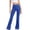 Blue, variant on Matoen Women's Solid Color Flare Yoga Pants for Women, High Waisted Buttery Soft Bootcut Leggings