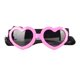 thumbnail image 5 of Gafas De Sol Para Cachorros, Protección UV, Resistentes Al Viento, Multiusos, Con Forma De Corazón, Para Playa, 5 of 7