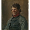 thumbnail image 2 of Adolph Tidemand 20x22 Gold Ornate Framed and Double Matted Museum Art Print Titled - Portrait of Joseph Stories from Anderen (1846), 2 of 4