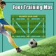 thumbnail image 4 of Esterilla de entrenamiento de fútbol duradera, antideslizante, plegable, para niños y adultos, equipo de entrenamiento de fútbol para interiores y exteriores, 4 of 5