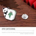 thumbnail image 3 of unbranded 6Ud Broches De Panda Para Mujer En Estilo Chino Para Sombreros Y, 3 of 7