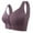 Purple, variant on Bra for Women Moona Bra for Senior Front Closure Breathable Bra for Seniors Wirefree Bras for Older Women