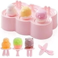 thumbnail image 2 of Moldes para helados 6 paletas de moldes para helados, moldes para helados pequeños, 2 of 8