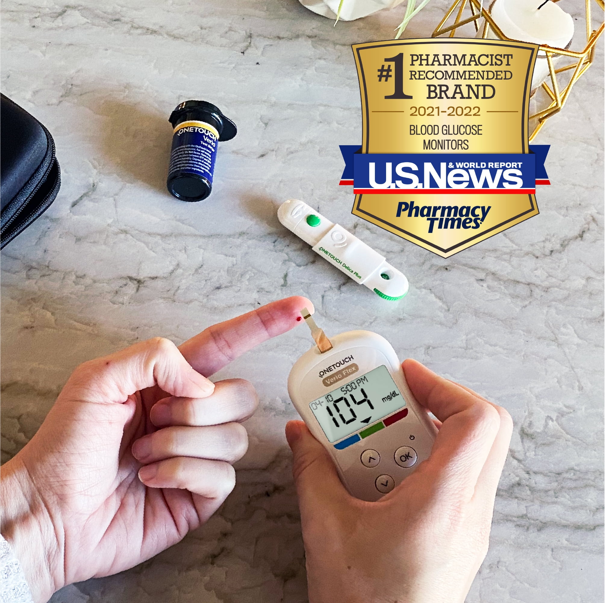 Buy Verio Flex Blood Glucose Meter Glucose Monitor For Blood