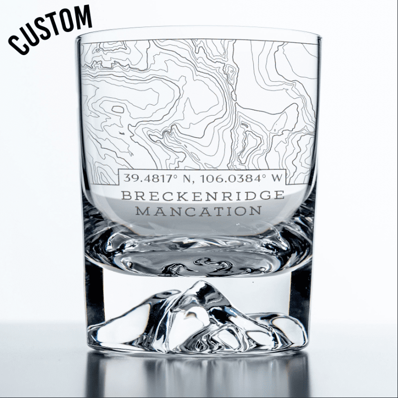 Choose Your Name Glass with a Cool Design Personalised Engraved Bubble Whiskey Tumbler Glass