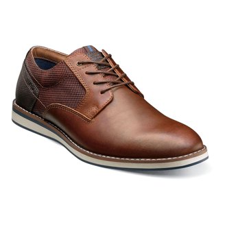Nunn Bush Men\'s Circuit Plain Toe Lace-Up Oxford Brown Size‎ 8.5M Nunn Bush ShermanMen main image 3