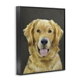 thumbnail image 2 of Stupell Industries Farmhouse Joyful Golden Retriever Portrait Black Framed Giclee Art, 11 x 14, by Lil' Rue, 2 of 8