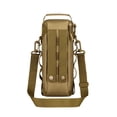 thumbnail image 1 of Advancent Bolsa de agua de 1000ml para montañismo, soporte para hervidor de agua, paquete para deportes al aire libre, subpaquete de doble Escalada Marrón, 1 of 6