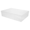 thumbnail image 1 of Caja de almacenamiento de regalos de plástico cuadrado 1PC caja de almacenamiento de hogar (transparente), 1 of 6