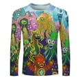thumbnail image 2 of Play My Singing Monsters Men's Long Sleeve T Shirt 3D Printed Fashion Tee Shirts Top Soft Comfortable Daily Shirt, 2 of 6
