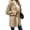 Khaki, variant on Sorvello Fleece Jacket Women Zip Up Jacket with Pockets Oversized Long Faux Sherpa Hoodies Fuzzy Jackets Warm Comfort Winter Coat Beige L