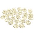 thumbnail image 4 of Coofit 24PCS Place Card Holder Metal Ring Shape Table Card Holder Table Number Stand, 4 of 10