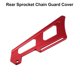 thumbnail image 4 of Motocicleta Trasero Rueda dentada Cadena Protector Cubierta Aluminio Aleación Rojo, 4 of 7