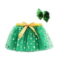 thumbnail image 5 of Tkrady Kids Girls Sweet Skirt New Sparkling Sequin Tutu Skirts with Hairpin for Party, Sizes 4-7 Years, 5 of 5
