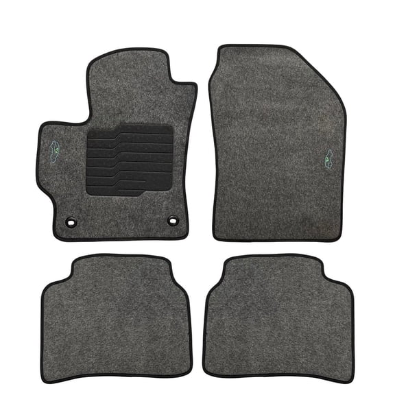 Carpet Floor Mats for 2020 to 2025 Toyota Corolla, Front and Rear - Carpet Gray