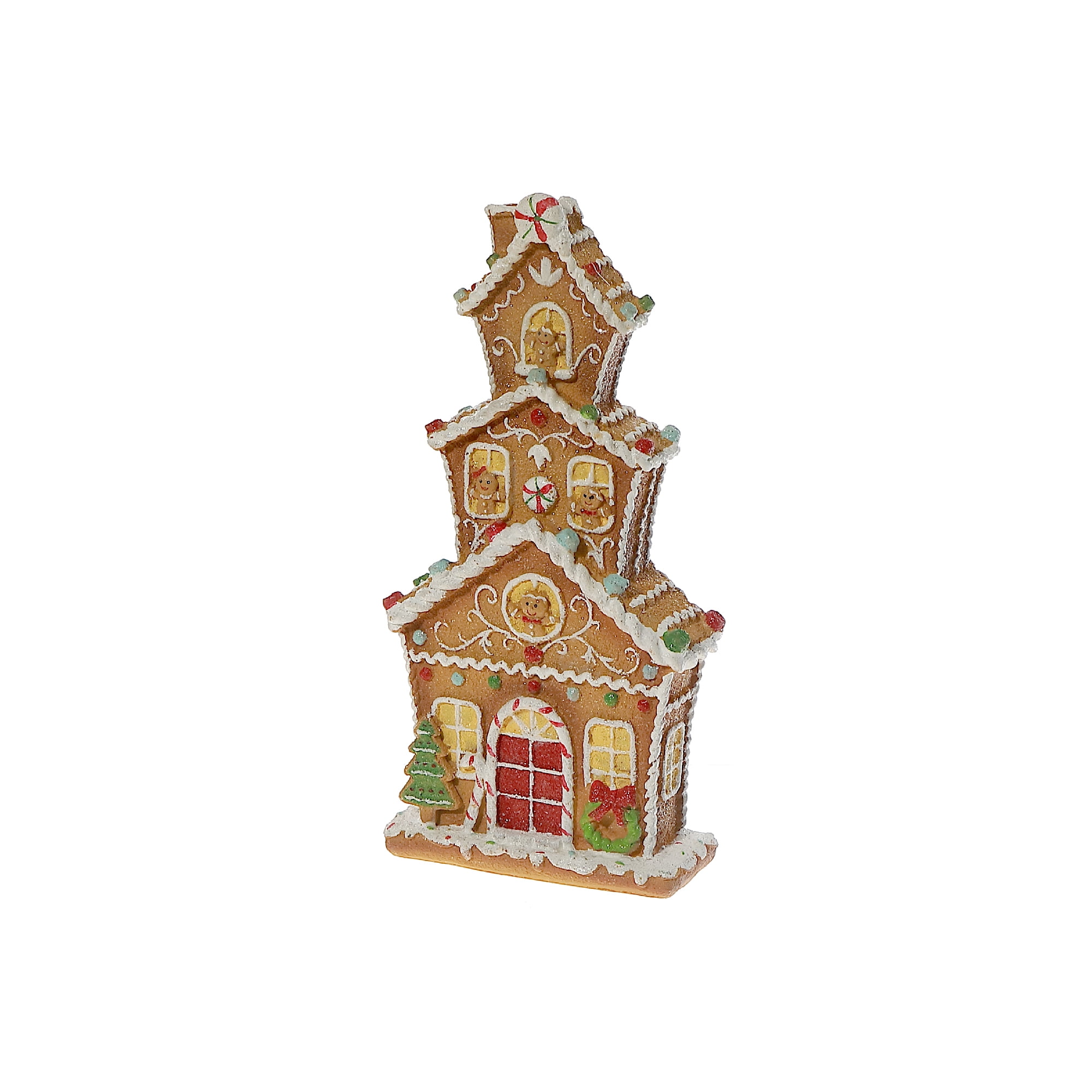 Polyresin Gingerbread House Décor